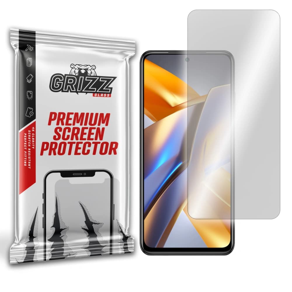 Hybriedglas GrizzGlass HybridGlass für POCO M5s