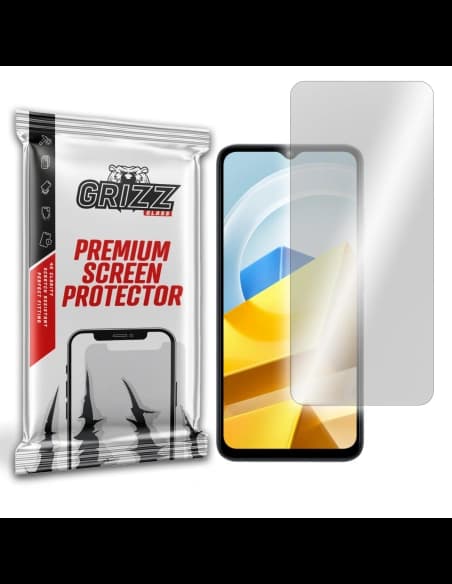 Sticlă hibridă GrizzGlass HybridGlass pentru POCO M5