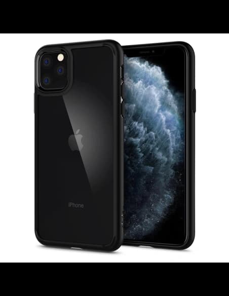 Case Spigen Ultra Hybrid Apple iPhone 11 Pro Max Matt Schwarz