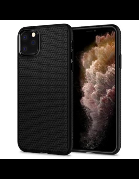 Case Spigen Liquid Air Apple iPhone 11 Pro Max Schwarz