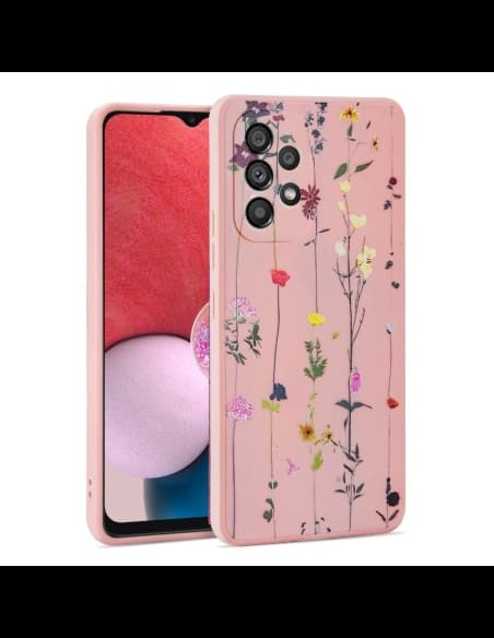 Etui Tech-Protect Mood Samsung Galaxy A13 LTE Garden Pink
