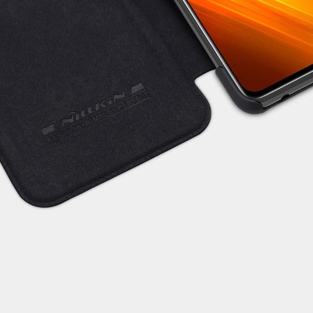 Case Nillkin Qin Xiaomi Poco X3 NFC/X3 Pro schwarz - 9