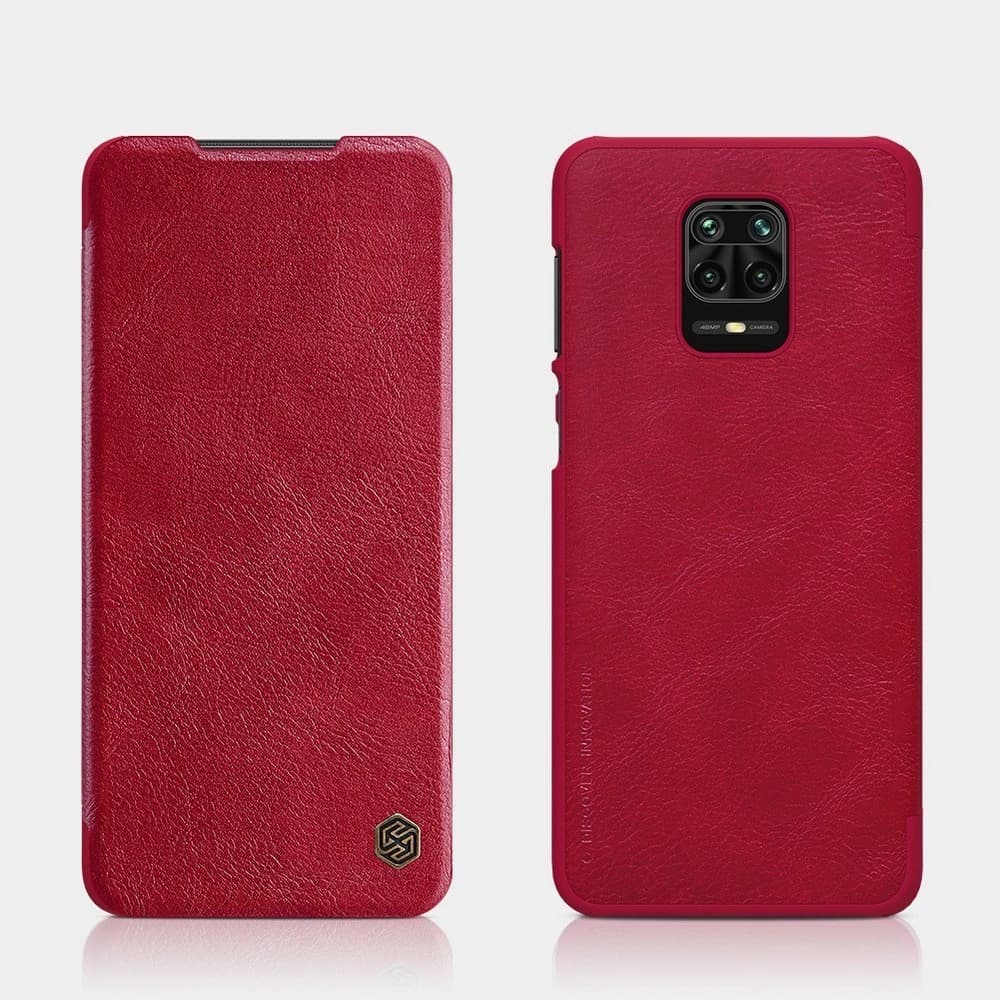 Case Nillkin Qin Xiaomi Poco X3 NFC/X3 Pro braun - 13