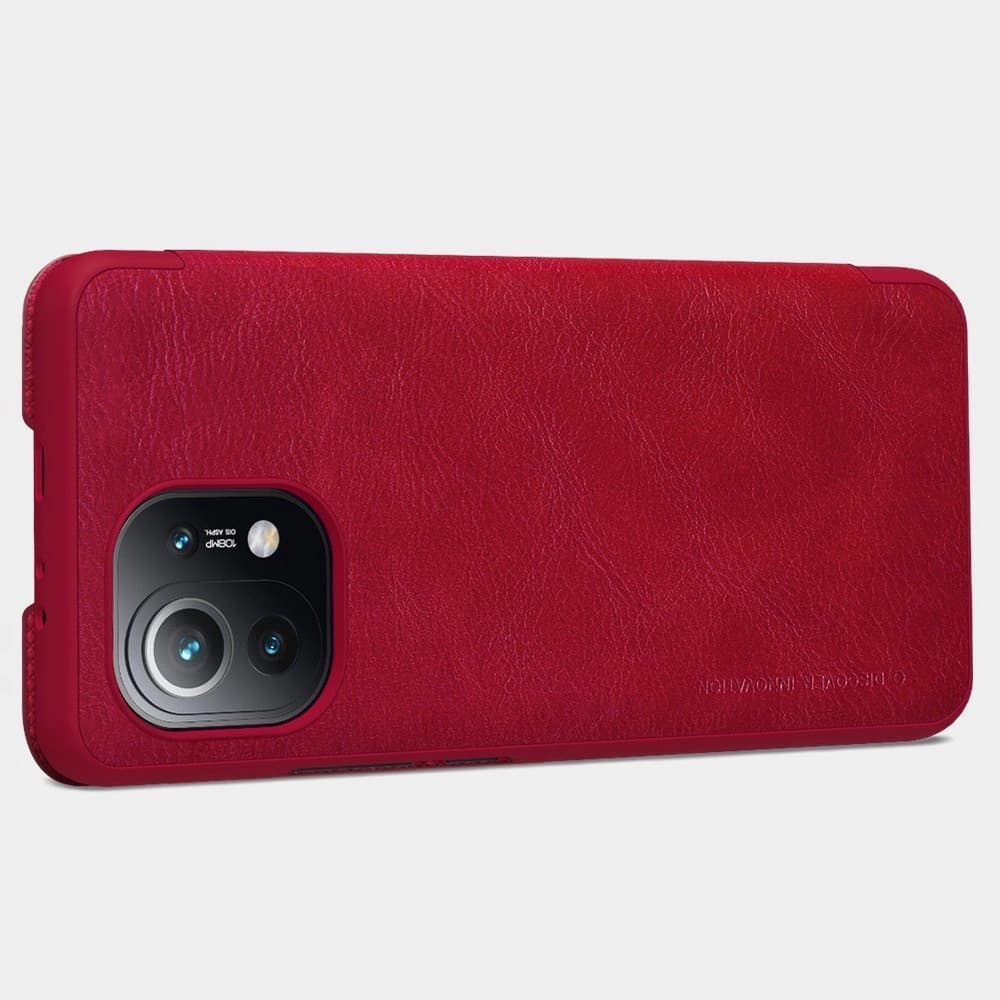 Case Nillkin Qin Xiaomi Mi 11 braun - 12