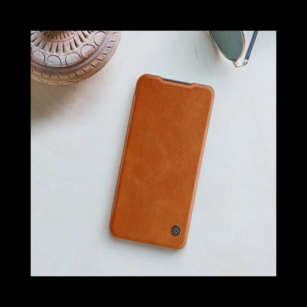 Etui Nillkin Qin Xiaomi Redmi Note 10 5G marron - 9