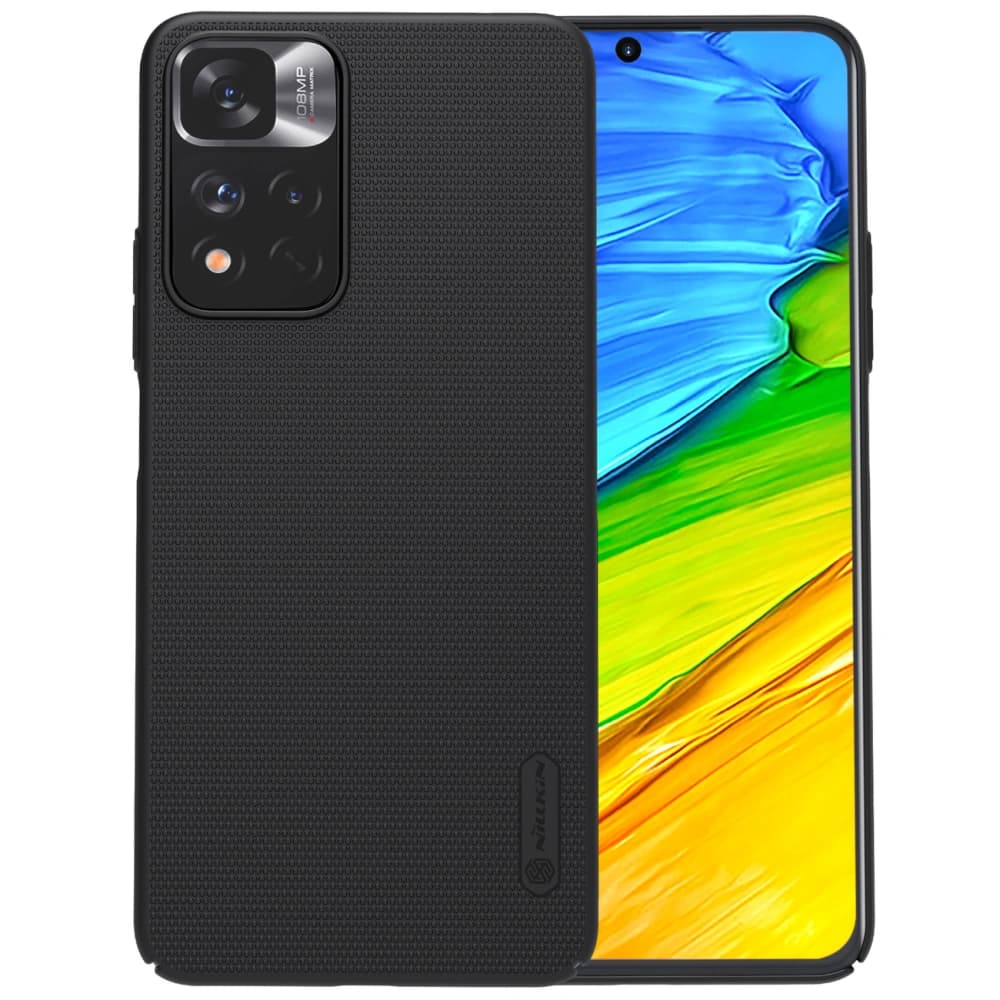 Etui Nillkin Super Frosted Shield Pro Xiaomi Redmi Note 11 Pro/Plus černé - 1