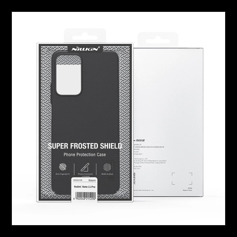Etui Nillkin Super Frosted Shield Pro Xiaomi Redmi Note 11 Pro/Plus černé - 5