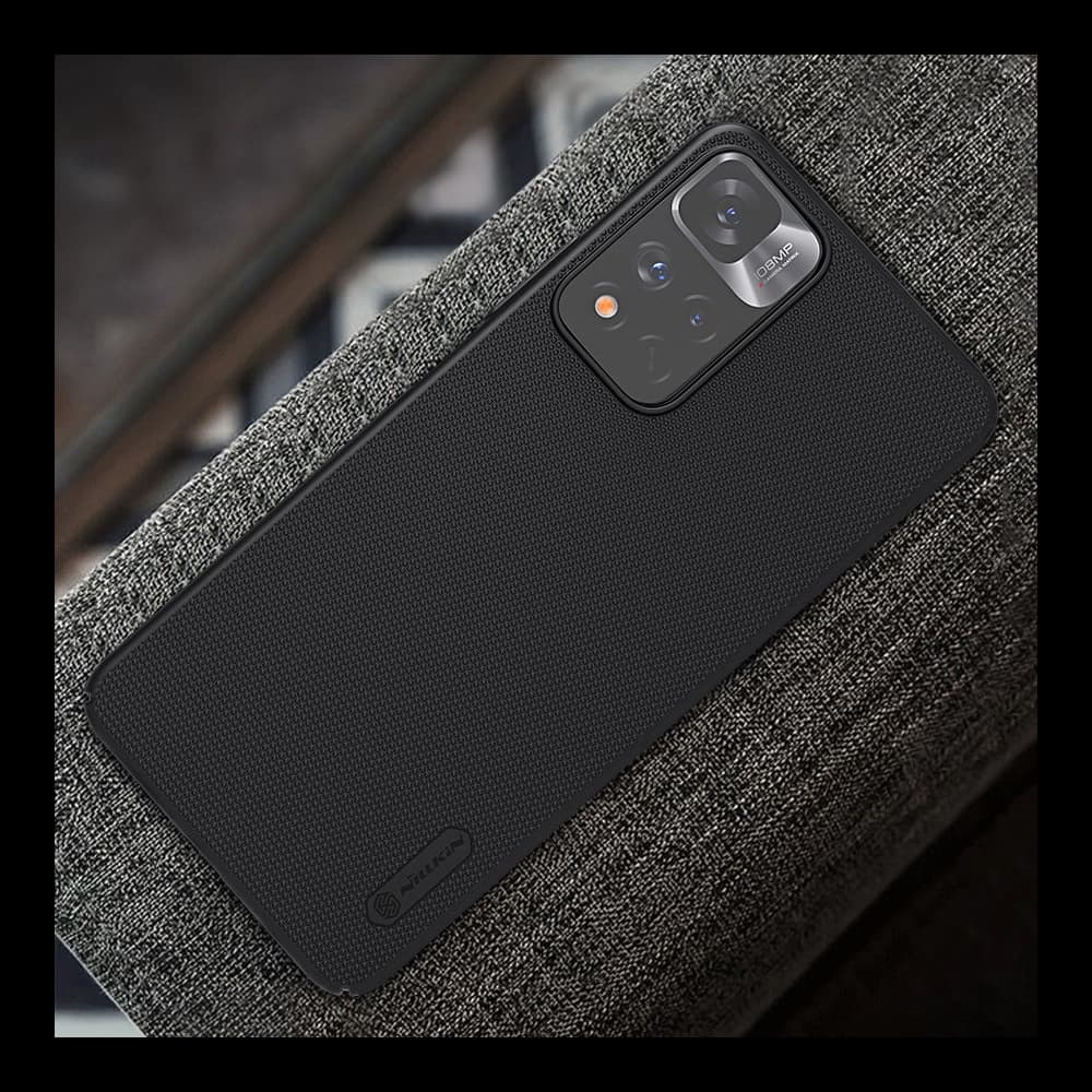 Etui Nillkin Super Frosted Shield Pro Xiaomi Redmi Note 11 Pro/Plus černé - 9