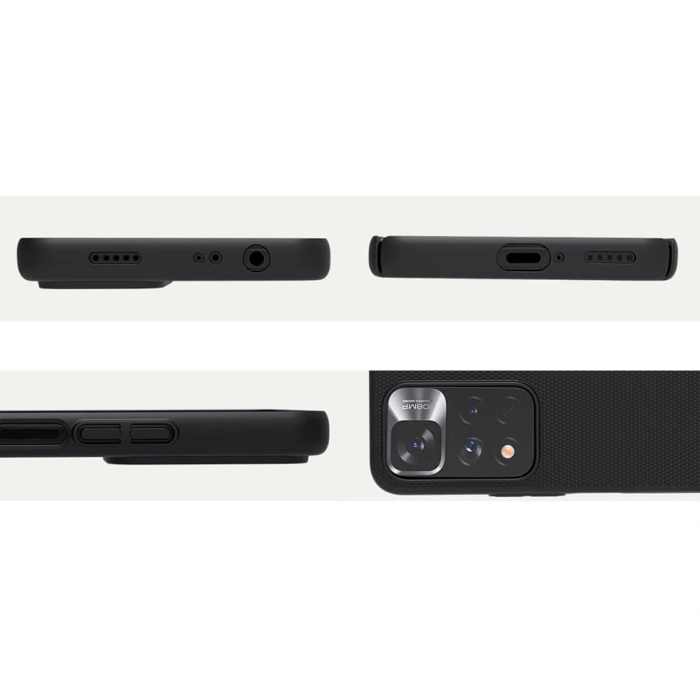 Etui Nillkin Super Frosted Shield Pro Xiaomi Redmi Note 11 Pro/Plus černé - 12