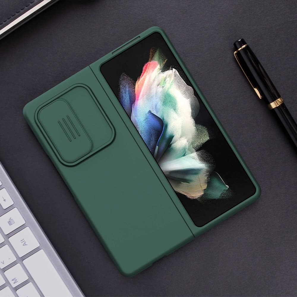Nillkin CamShield Silky Silicone Samsung Galaxy Z Fold 3 black - 16