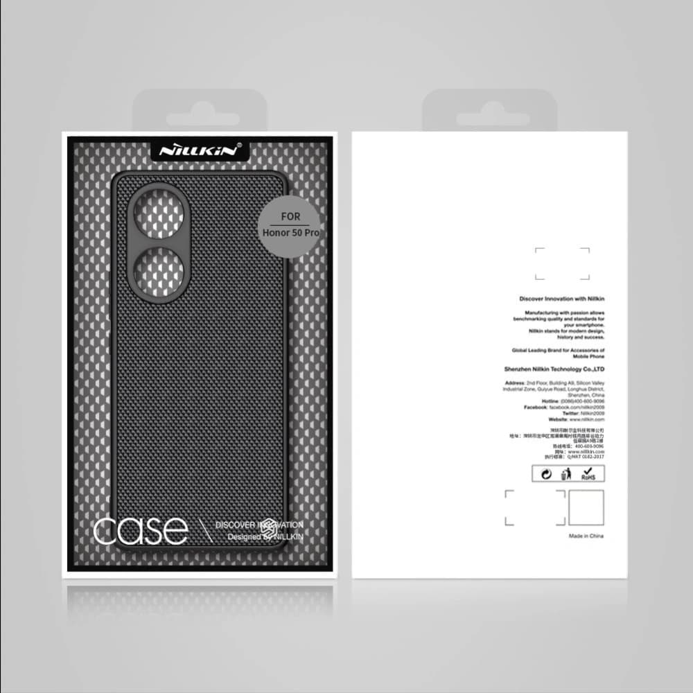 Etui Nillkin Textured Honor 50 Pro fekete - 5