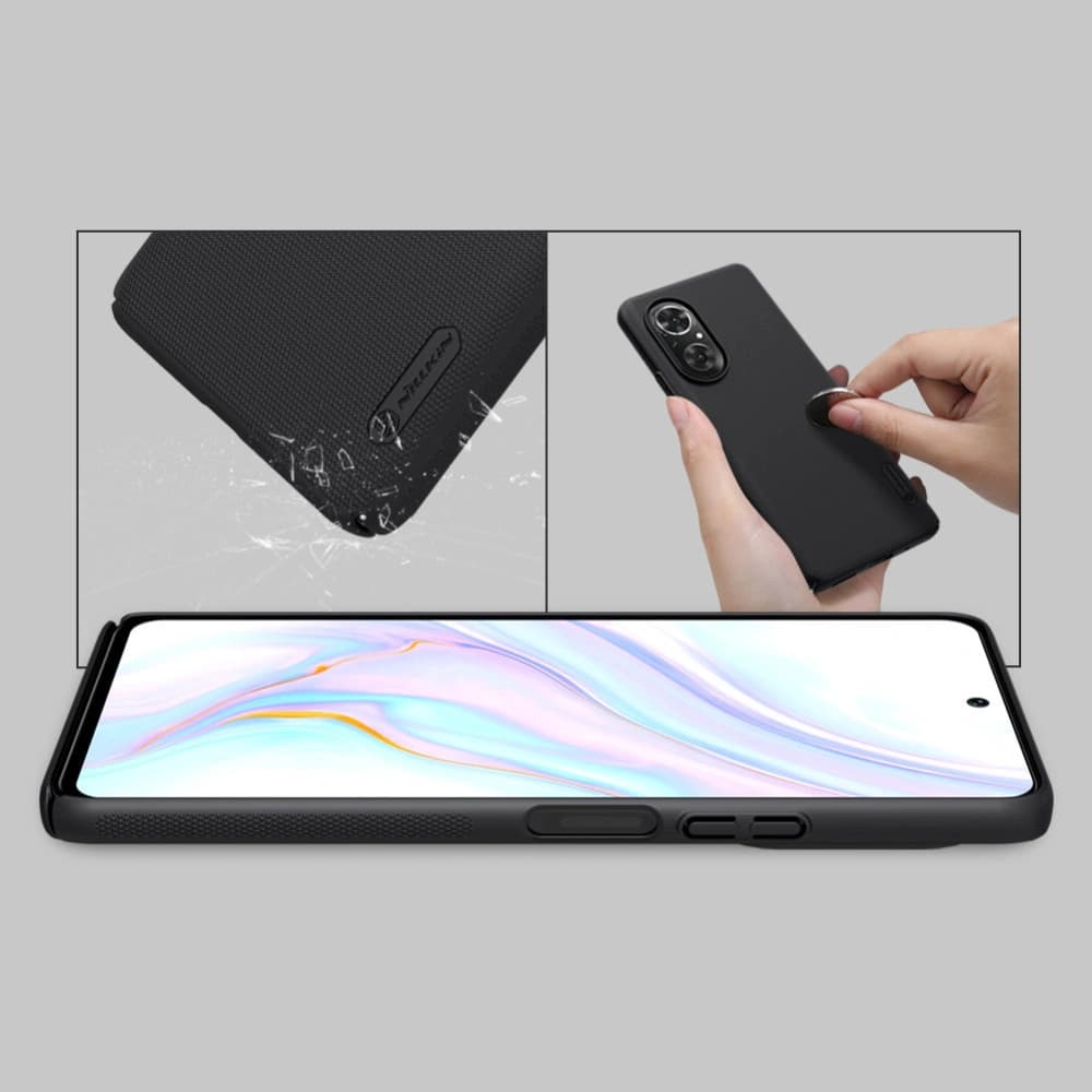Etui Nillkin Super Frosted Shield Honor 50 SE fekete - 11