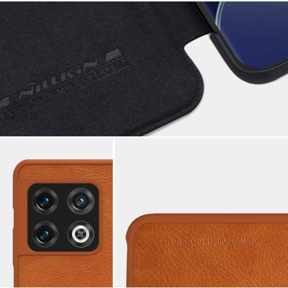 Etui Nillkin Qin OnePlus 10 Pro fekete - 12