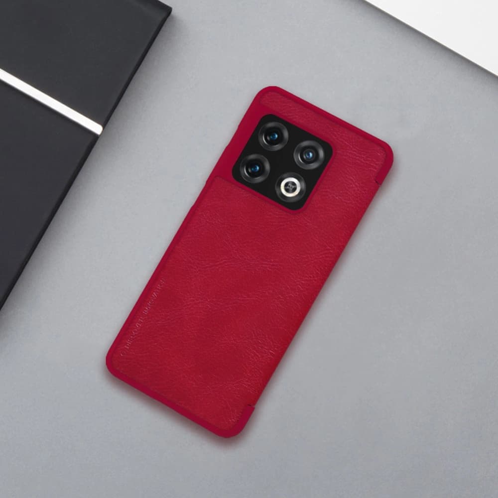 Etui Nillkin Qin OnePlus 10 Pro fekete - 19