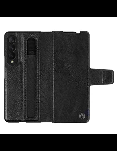 Etui Nillkin Aoge Leather Samsung Galaxy Z Fold 3 černé