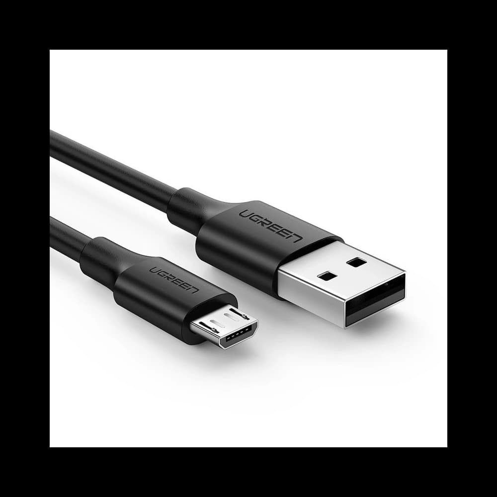 UGREEN US289 Kabel USB/microUSB 2,4A 480Mbps 1,5m schwarz - 2
