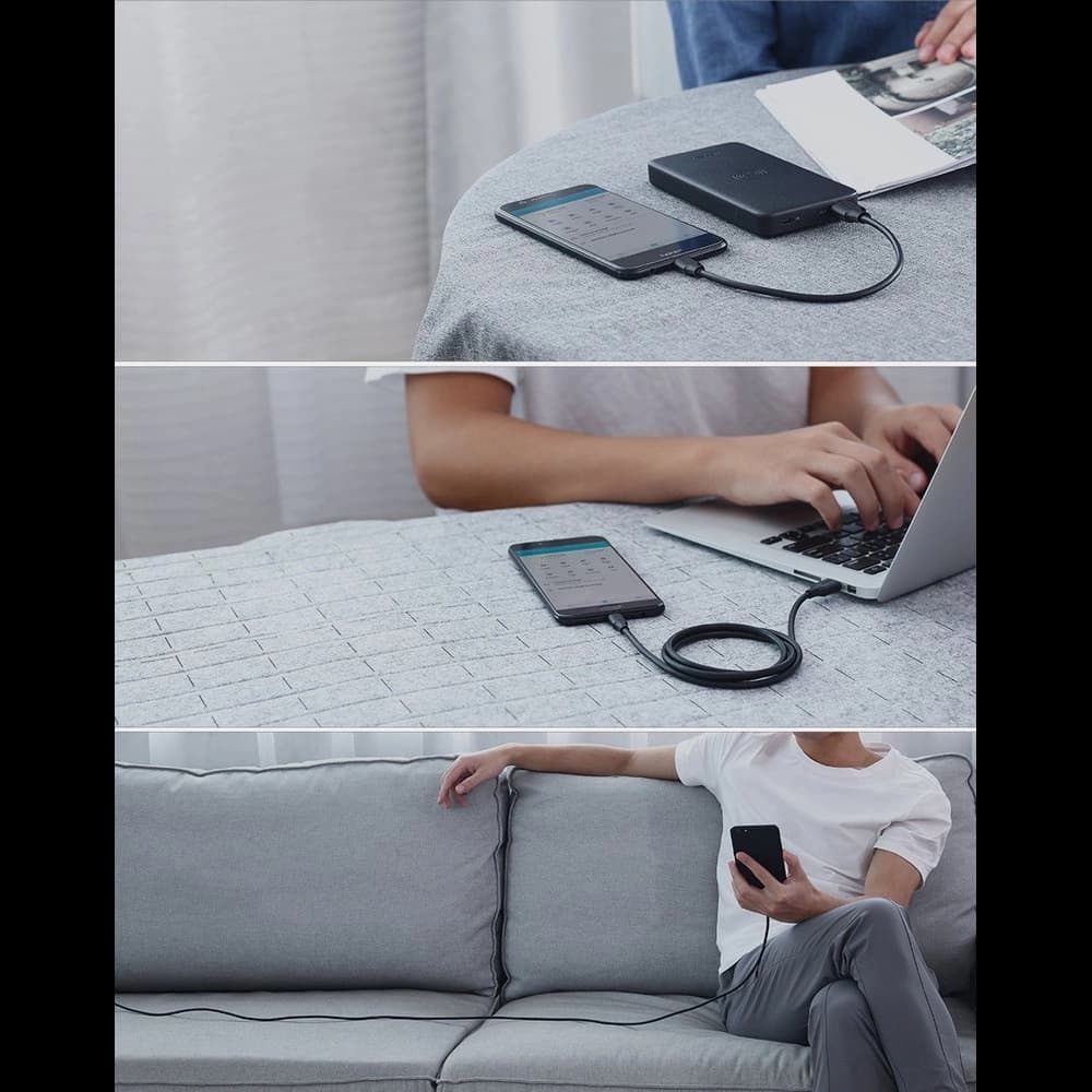 UGREEN US289 Kabel USB/microUSB 2,4A 480Mbps 1,5m schwarz - 9