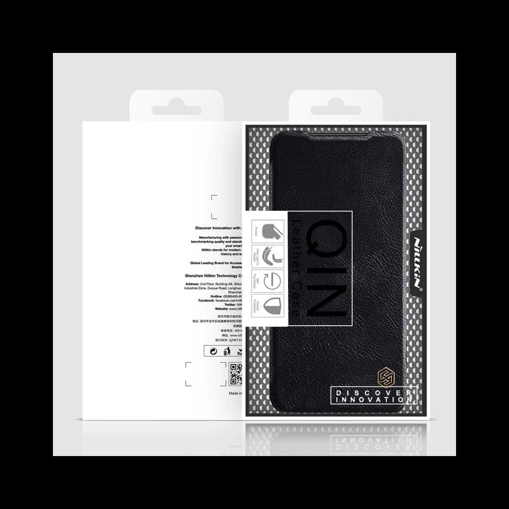 Etui Nillkin Qin Xiaomi Redmi Note 11T 5G/Poco M4 Pro 5G fekete - 5