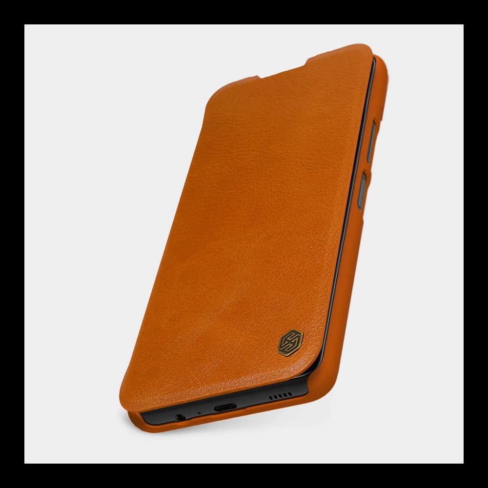 Etui Nillkin Qin Xiaomi Redmi Note 11S 5G/11T 5G/Poco M4 Pro 5G barna - 16