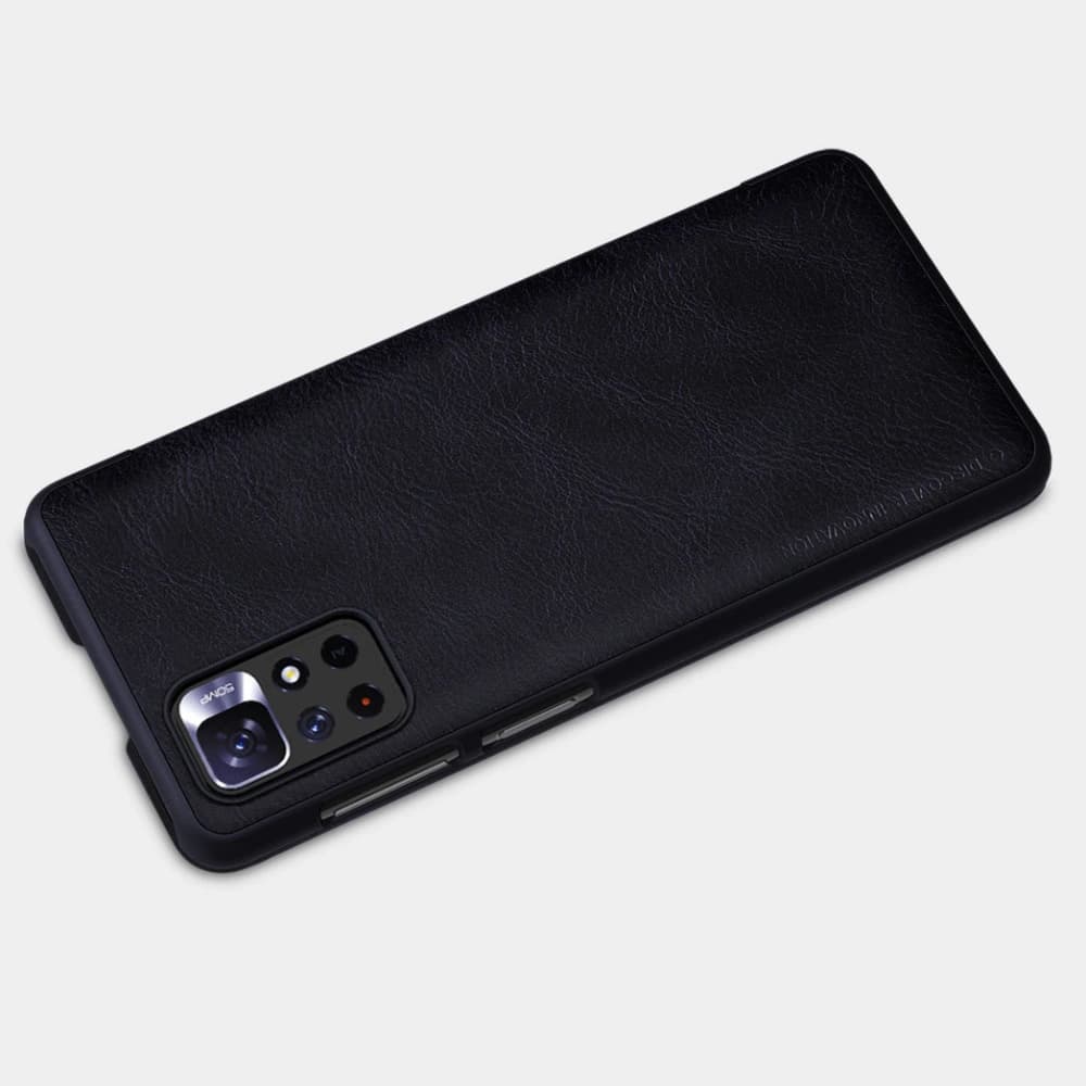 Etui Nillkin Qin Xiaomi Redmi Note 11S 5G/11T 5G/Poco M4 Pro 5G barna - 18