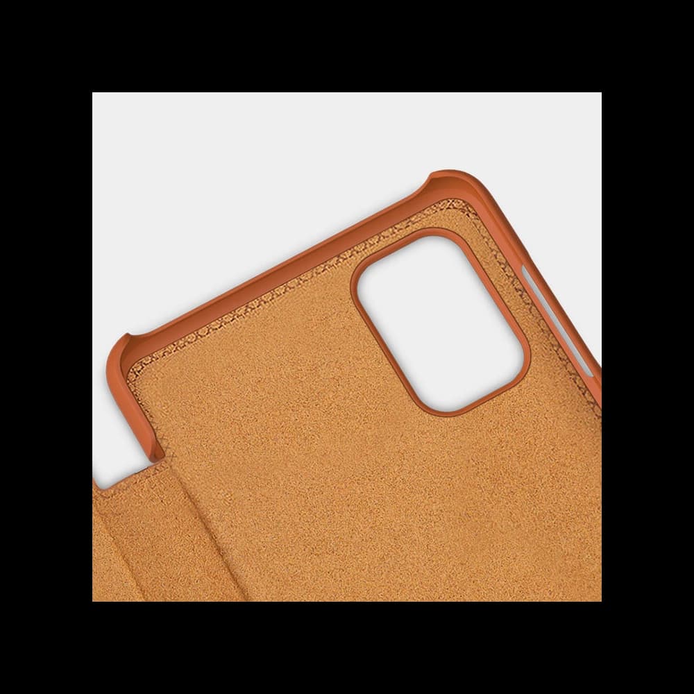 Etui Nillkin Qin Xiaomi Mi11i HyperCharge hnědý - 11