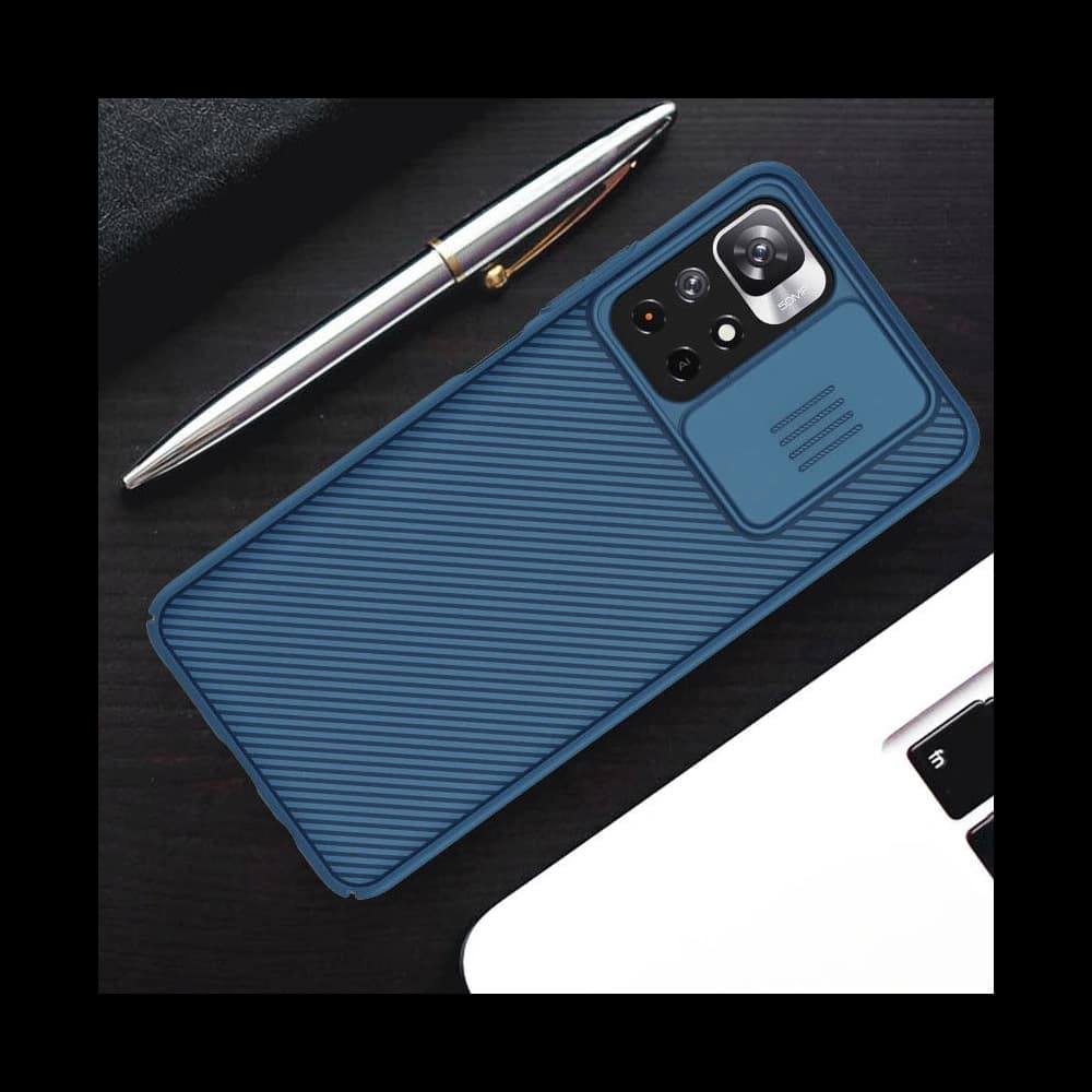 Etui Nillkin CamShield Xiaomi Redmi Note 11S 5G/11T 5G/Poco M4 Pro 5G kék - 16