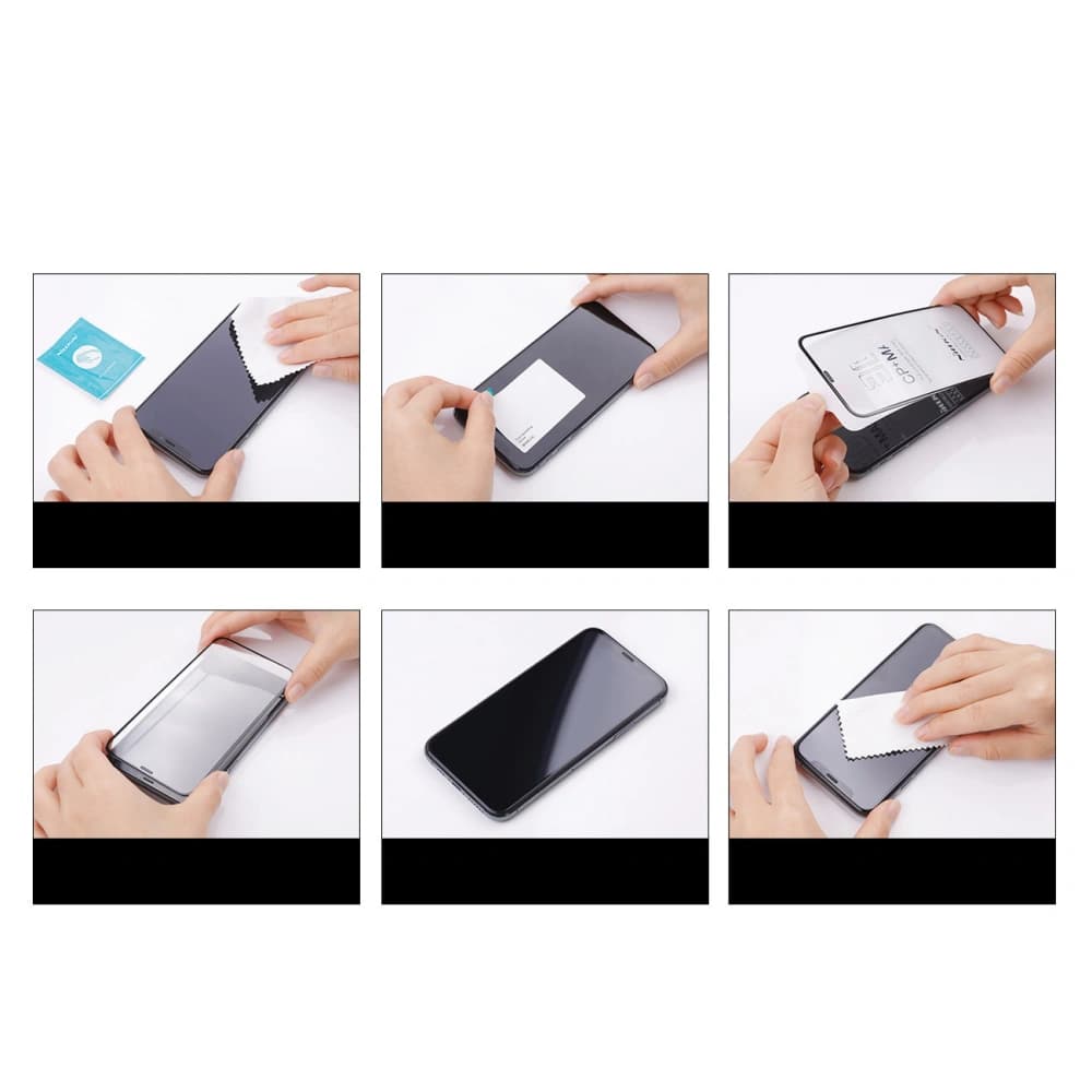 Gehärtetes Glas Nillkin Amazing CP+ PRO Xiaomi Redmi Note 11/11T 5G/POCO M4 Pro 5G schwarz - 20