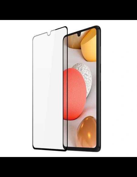 Dux Ducis 9D Edzett Üveg Samsung Galaxy A42 5G fekete (tokbarát)