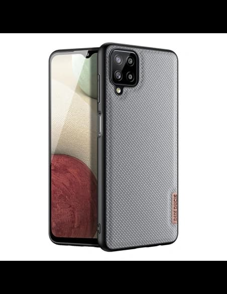 Case Dux Ducis Fino Samsung Galaxy A12/M12 grau