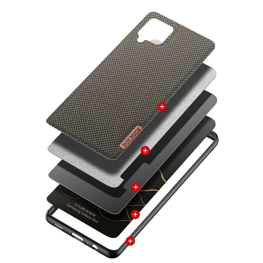 Case Dux Ducis Fino Samsung Galaxy A12/M12 grün - 2