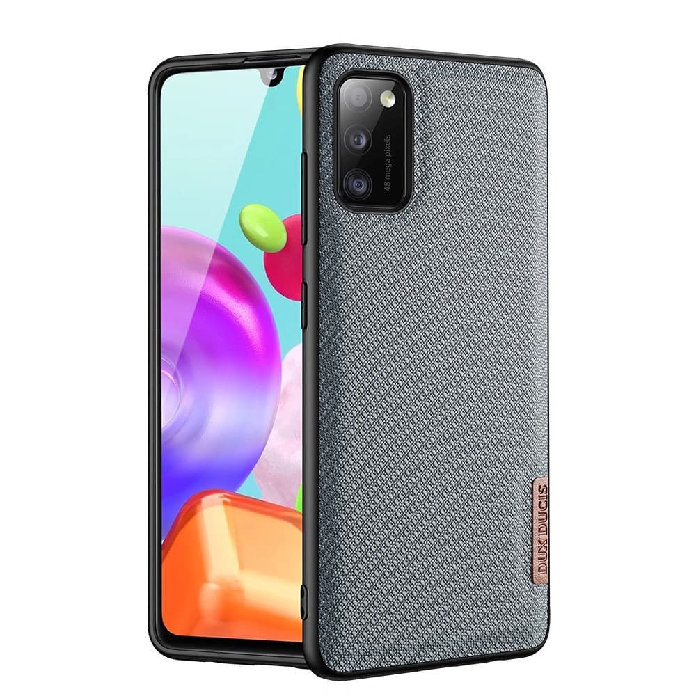 Etui Dux Ducis Fino Samsung Galaxy A41 šedé - 1