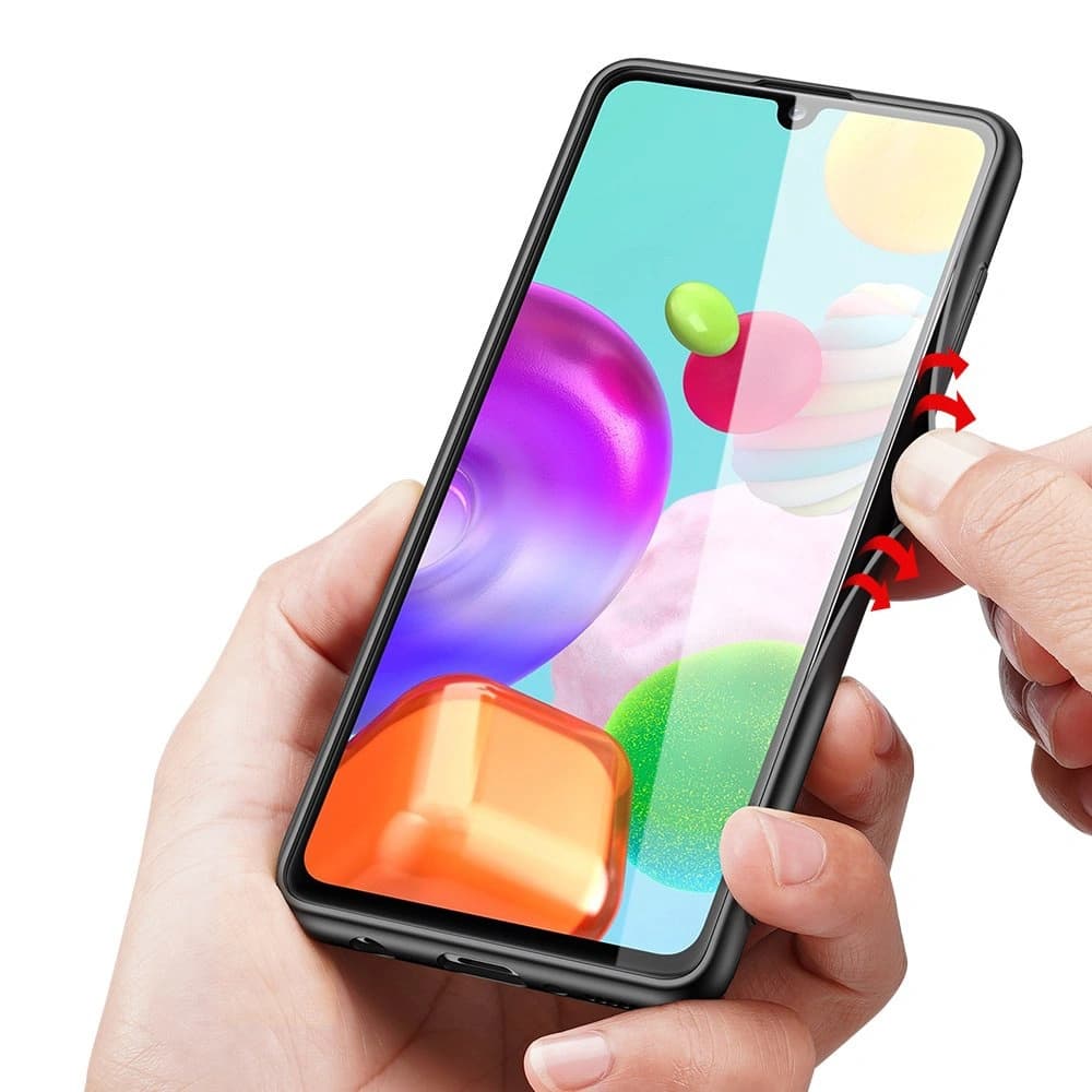 Etui Dux Ducis Fino Samsung Galaxy A41 šedé - 8