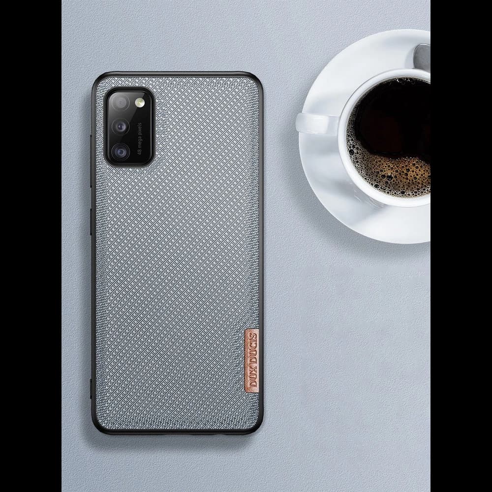 Etui Dux Ducis Fino Samsung Galaxy A41 šedé - 13