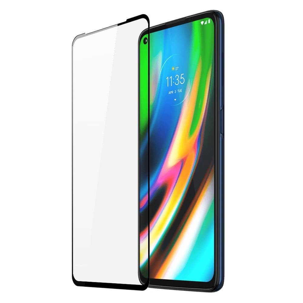 Dux Ducis 9D Tempered Glass Motorola Moto G9 Power black (case friendly) - 1