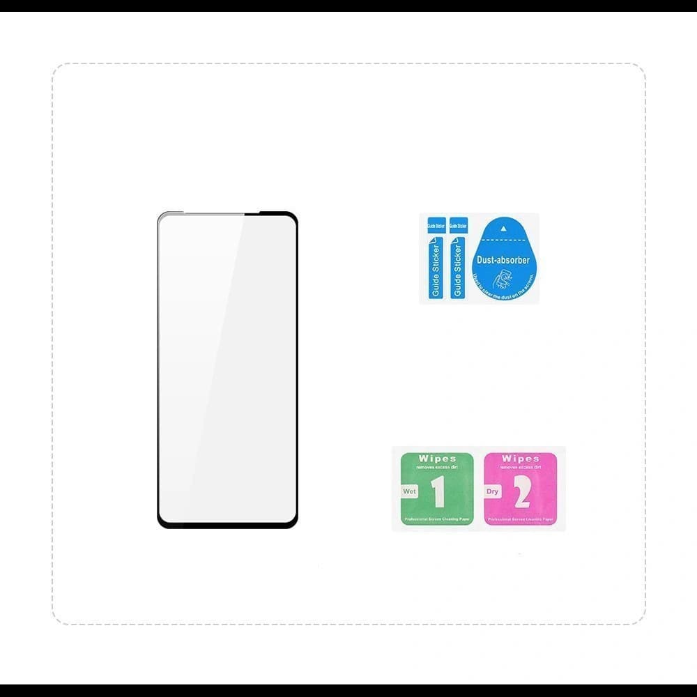 Dux Ducis 9D Tempered Glass Motorola Moto G9 Power black (case friendly) - 8