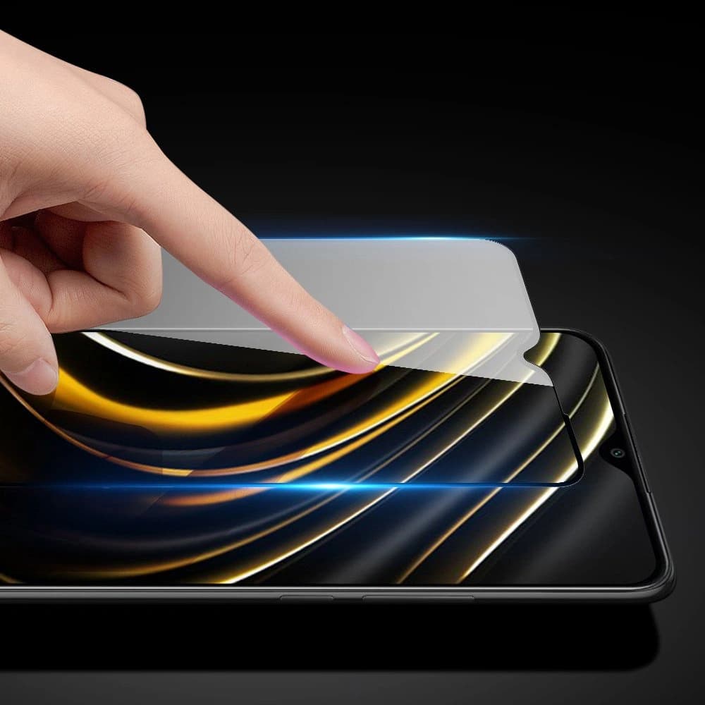 Sklo tvrzené Dux Ducis 9D Tempered Glass Xiaomi Poco M3 černé (přátelské k pouzdru) - 8