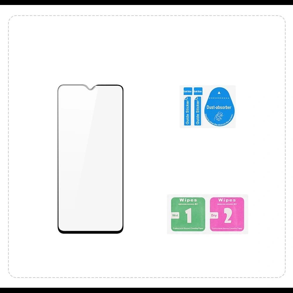 Sklo tvrzené Dux Ducis 9D Tempered Glass Xiaomi Poco M3 černé (přátelské k pouzdru) - 10