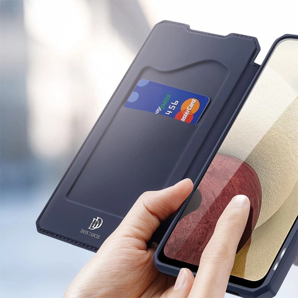 Case Dux Ducis Skin X Samsung Galaxy A12/M12 blau - 3