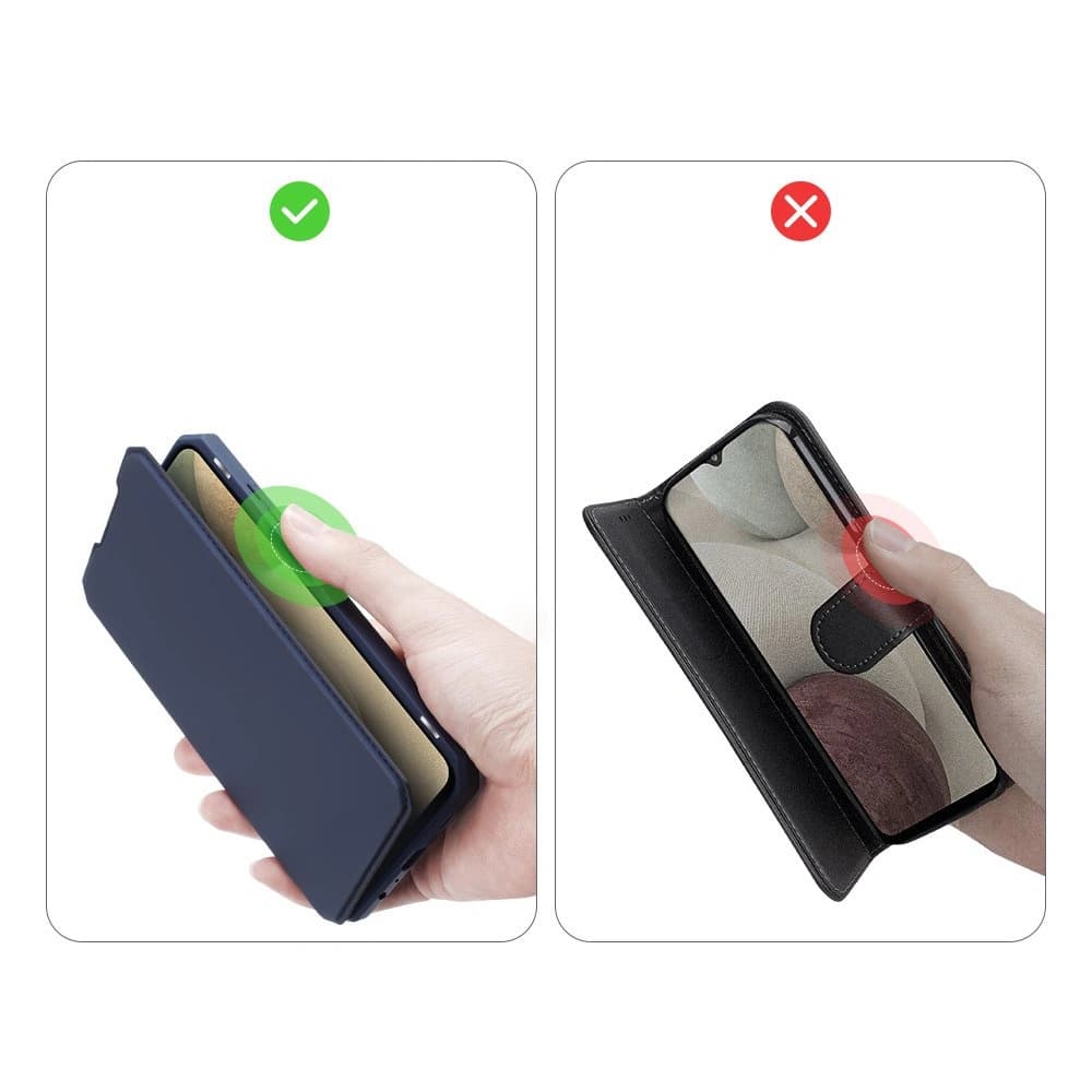 Case Dux Ducis Skin X Samsung Galaxy A12/M12 blau - 9