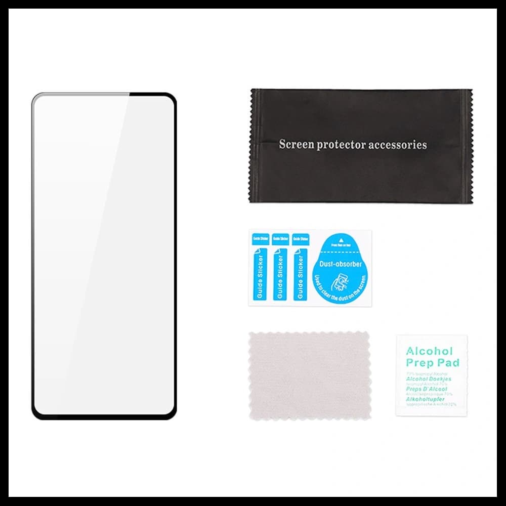 Tvrzené sklo Dux Ducis 9D pro Samsung Galaxy A72 4G černé (přátelské k obalu) - 11