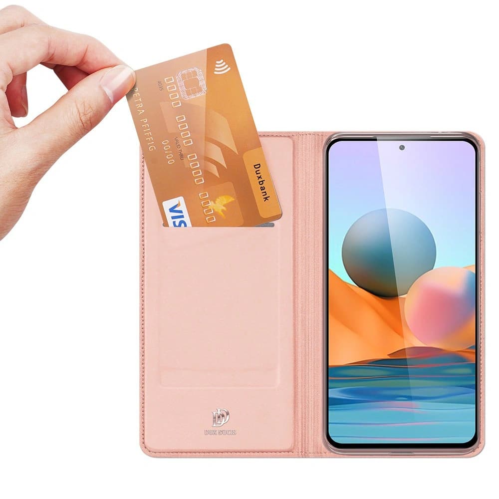 Etui Dux Ducis Skin Pro Xiaomi Redmi Note 10 Pro růžové - 2
