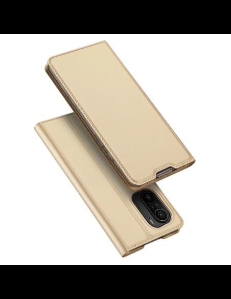 Etui Dux Ducis Skin Pro Xiaomi Redmi K40 Pro+/K40 Pro/K40/Poco F3 złoty