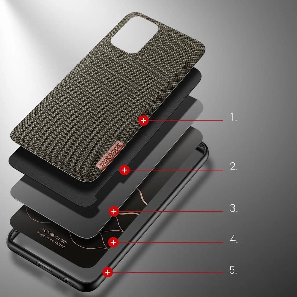 Dux Ducis Fino Xiaomi Redmi Note 10/10S green - 3