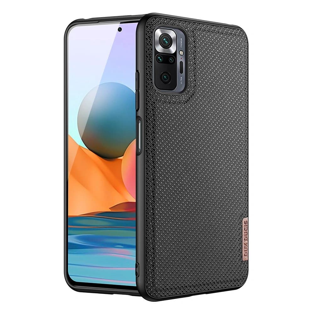 Case Dux Ducis Fino Xiaomi Redmi Note 10 Pro schwarz - 1