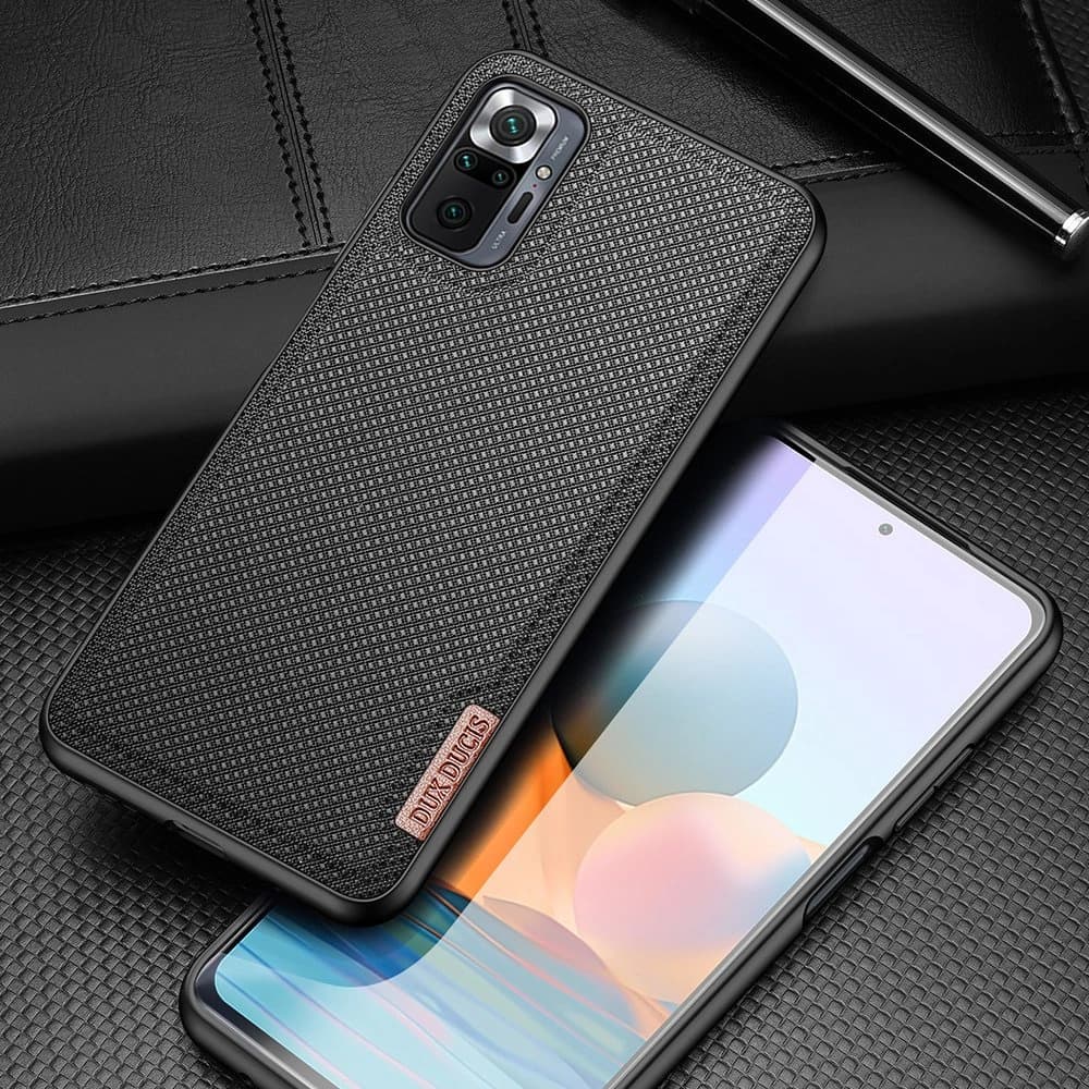 Case Dux Ducis Fino Xiaomi Redmi Note 10 Pro schwarz - 13