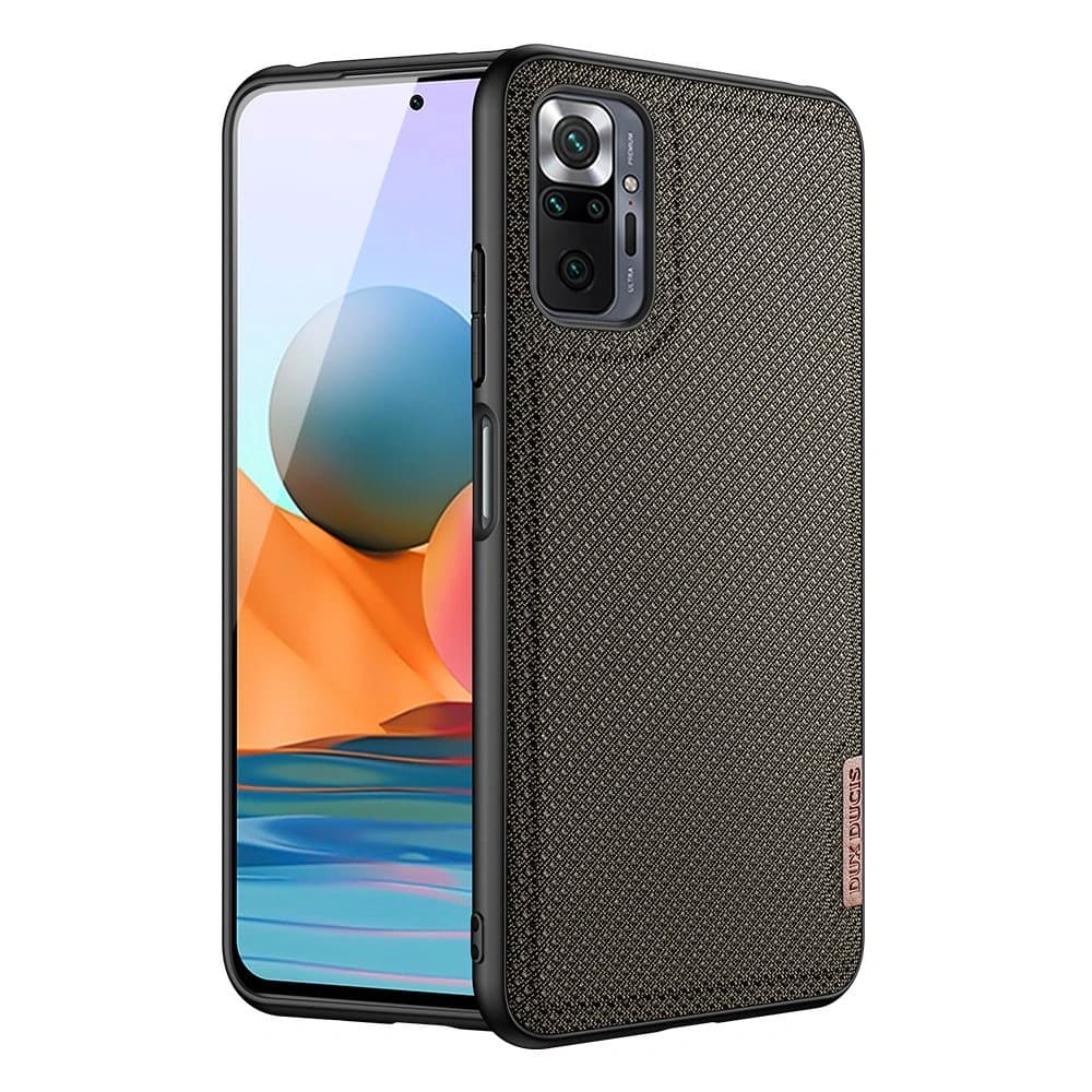 Case Dux Ducis Fino Xiaomi Redmi Note 10 Pro grün - 1