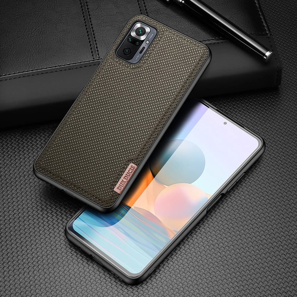 Case Dux Ducis Fino Xiaomi Redmi Note 10 Pro grün - 2