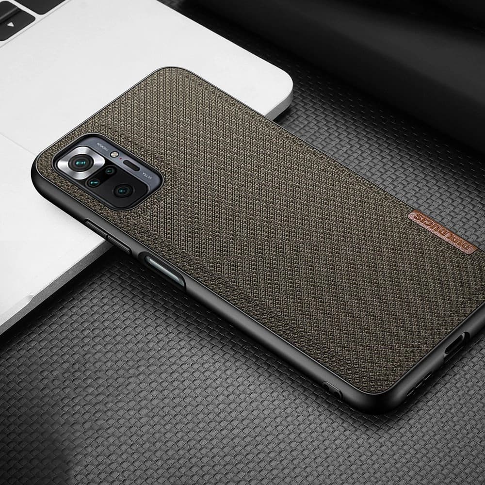 Case Dux Ducis Fino Xiaomi Redmi Note 10 Pro grün - 12