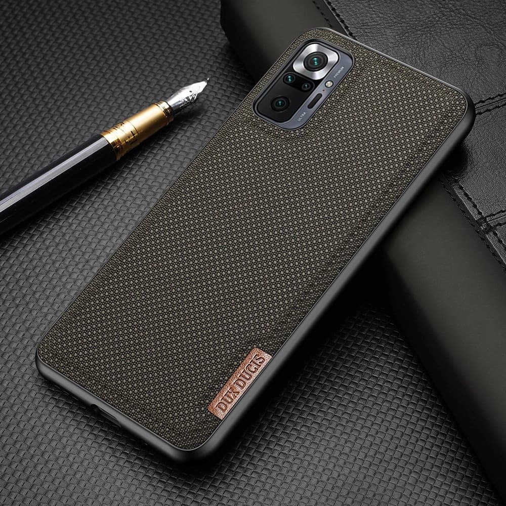 Case Dux Ducis Fino Xiaomi Redmi Note 10 Pro grün - 13