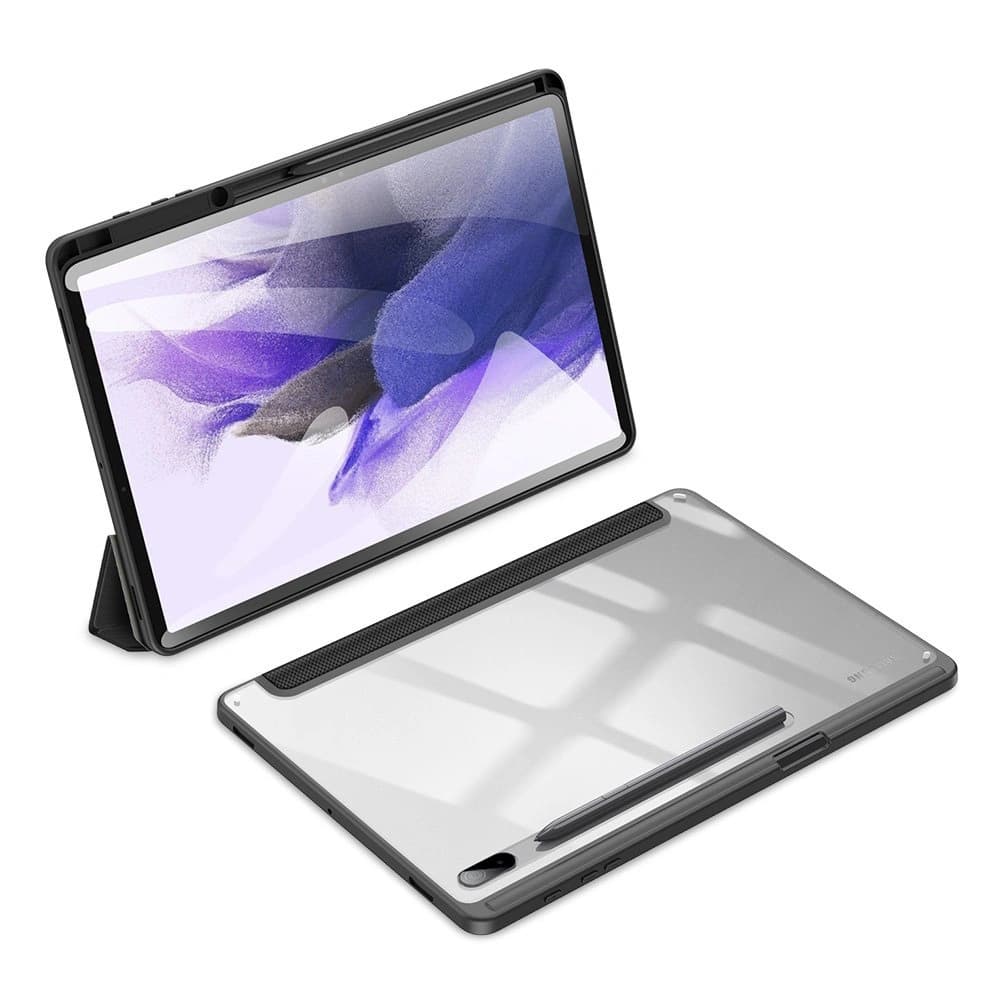 Etui Dux Ducis Toby Samsung Galaxy Tab S8+ Plus/Tab S7+ Plus/Tab S7 FE s držákem na stylus černé - 2